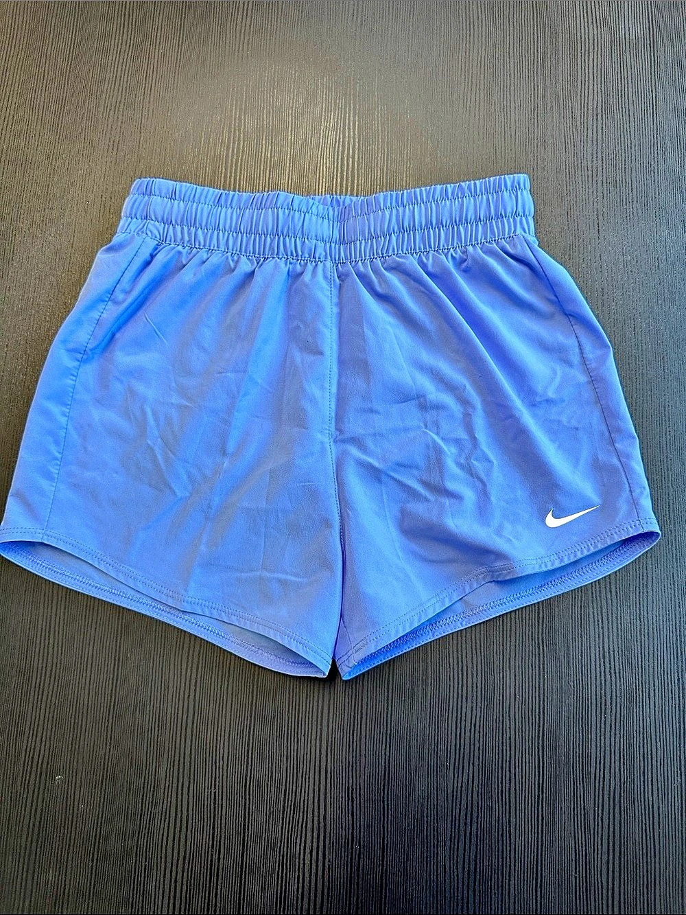 Nike Athletic Shorts Blue Medium